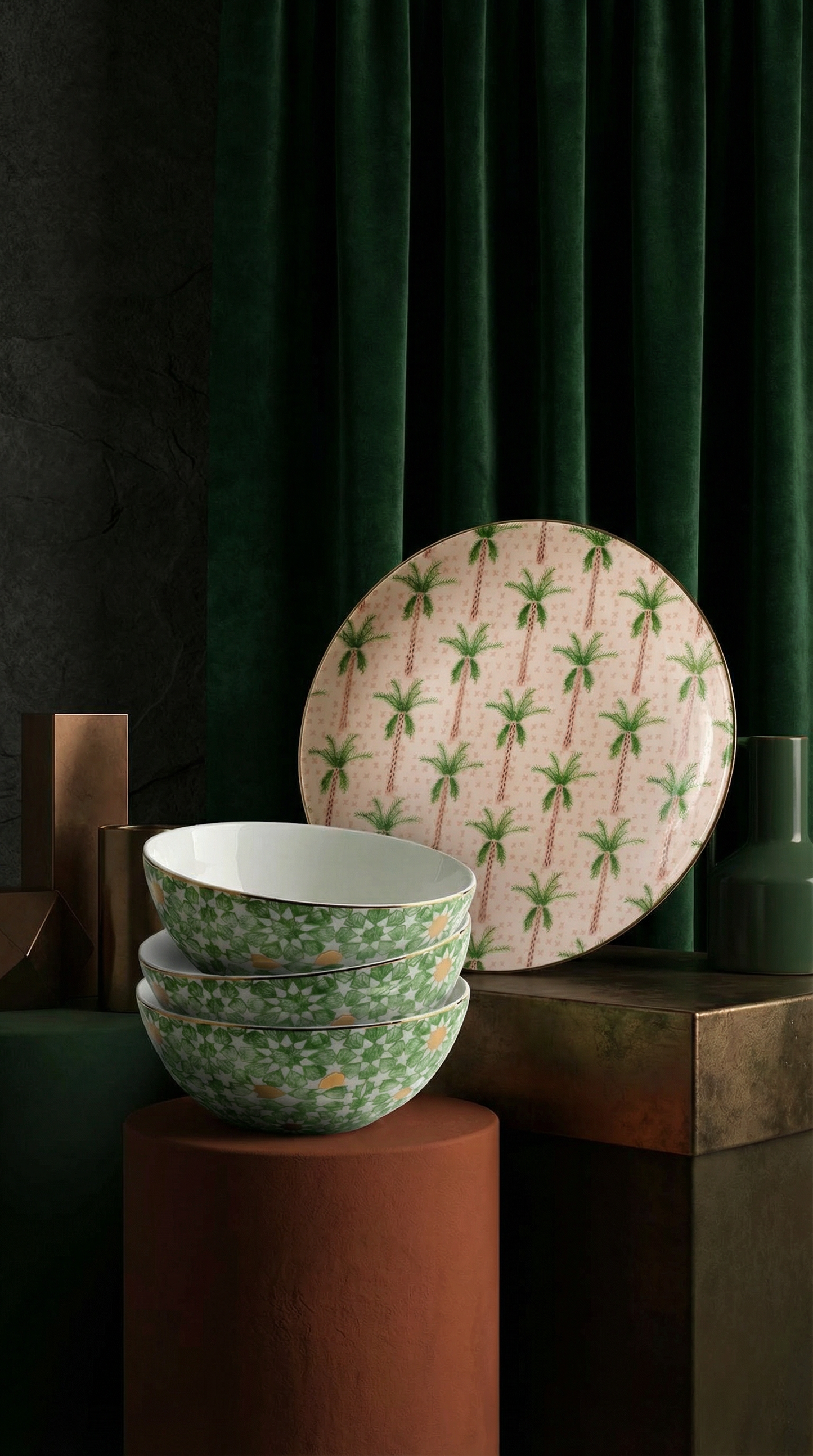 طقم صحون -Sahara Collection