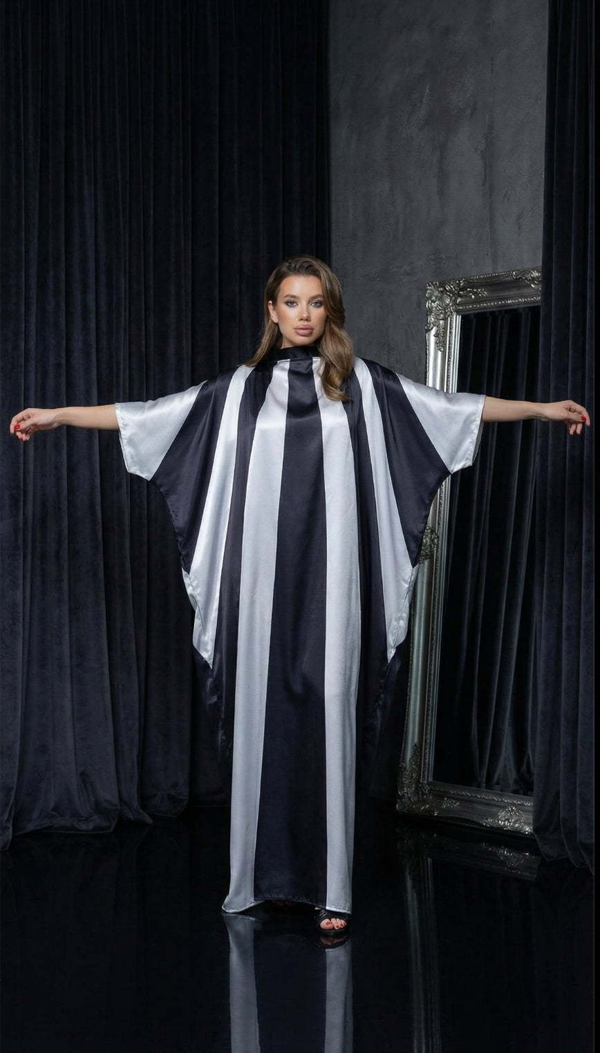 Stripped kaftan