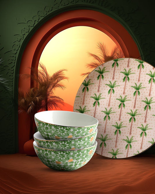 طقم صحون -Sahara Collection